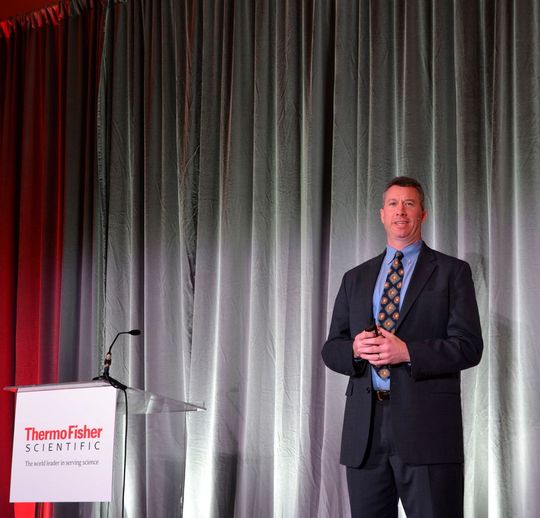 Dan Shine, Senior Vice President and President Analytical Instruments at Thermo Fisher Scientific: “Customers want application-specific workflows anchored by analytical instruments that are easy to use, yet powerful.” Dan Shine, Senior Vice President and President Analytical Instruments at Thermo Fisher Scientific: “Customers want application-specific workflows anchored by analytical instruments that are easy to use, yet powerful.”