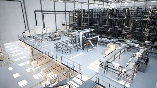 Integration des Pick-it-Easy Robot im Zero Defect Warehouse.