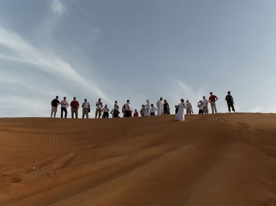 HP und Microsoft schickten die Gewinner der Partner-Rallye drei Tage nach Dubai. HP und Microsoft schickten die Gewinner der Partner-Rallye drei Tage nach Dubai.