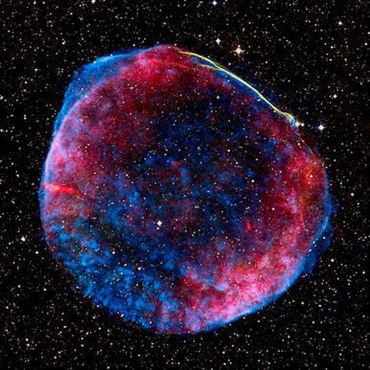 Überbleibsel der Supernova SN 1006 Überbleibsel der Supernova SN 1006
