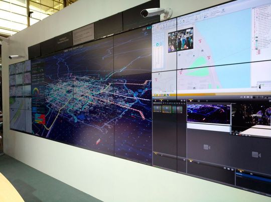 Die smarte City nach den Vorstellungen von Huawei.