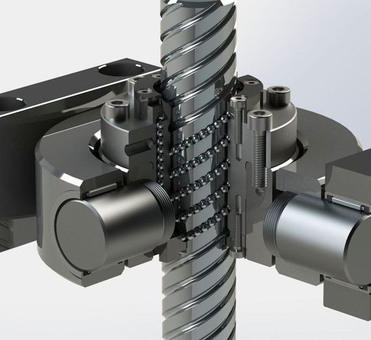 Die speziellen Kreuz-Kardanadapter von Neff Gewindetriebe sollen sich vor allem bei großvolumigen Antriebssystemen auszahlen. Es gibt sie in sechs Baugrößen vom Standard- bis zum kundenspezifischen Produkt, wie Neff sagt. Zu sehen sind sie in Halle 4 auf Stand E34 im Rahmen der Hannover Messe 2017. Die speziellen Kreuz-Kardanadapter von Neff Gewindetriebe sollen sich vor allem bei großvolumigen Antriebssystemen auszahlen. Es gibt sie in sechs Baugrößen vom Standard- bis zum kundenspezifischen Produkt, wie Neff sagt. Zu sehen sind sie in Halle 4 auf Stand E34 im Rahmen der Hannover Messe 2017.