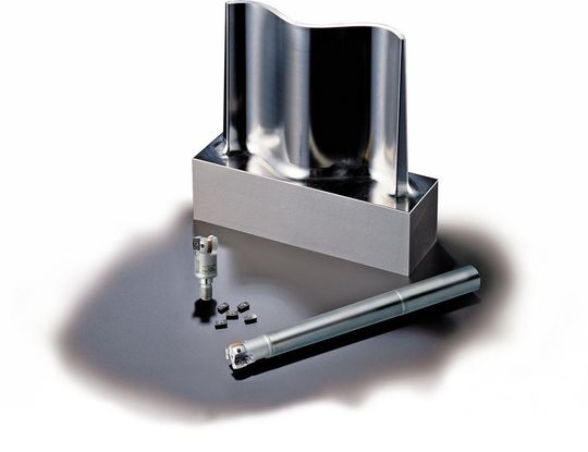 La nouvelle fraise GF1, fraise à plaquettes de forme tonneau avec géométrie spéciale.