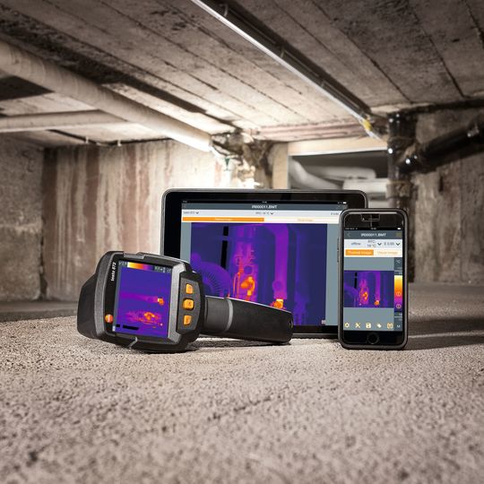 Der Messtechnik-Spezialist Testo bringt vier neue Wärmebildkameras auf den Markt. Die Modelle Testo 865, 868, 871 und 872 vereinen Qualität Made in Germany mit einem attraktiven Preis. Der Messtechnik-Spezialist Testo bringt vier neue Wärmebildkameras auf den Markt. Die Modelle Testo 865, 868, 871 und 872 vereinen Qualität Made in Germany mit einem attraktiven Preis.
