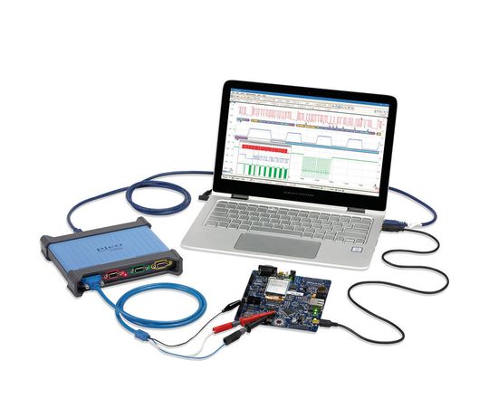 Das PicoScope 4444 bietet eine Bandbreite von 20 MHz sowie vier differenzielle Eingangskanäle. Das PicoScope 4444 bietet eine Bandbreite von 20 MHz sowie vier differenzielle Eingangskanäle.