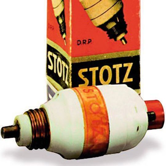 Stotz developed a switch that protected from overload and short circuit. Stotz developed a switch that protected from overload and short circuit.