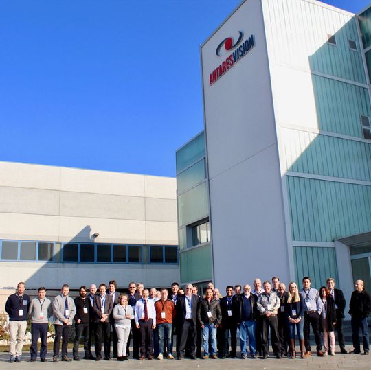The Open-SCS working group at Antares Vision headquarters The Open-SCS working group at Antares Vision headquarters