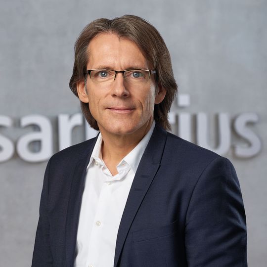 Dr. Joachim Kreuzburg, CEO and Executive Board Chairman of Sartorius AG Dr. Joachim Kreuzburg, CEO and Executive Board Chairman of Sartorius AG