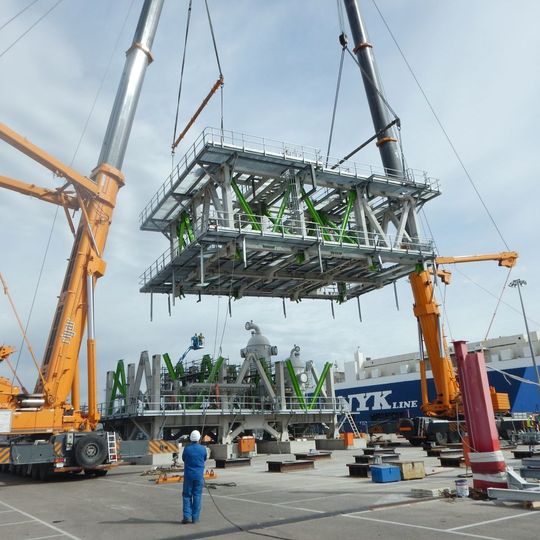 Last year, Linde assembled an entire nitrogen rejection unit (NRU) in Europe that was then shipped to a customer in Western Australia. Last year, Linde assembled an entire nitrogen rejection unit (NRU) in Europe that was then shipped to a customer in Western Australia.