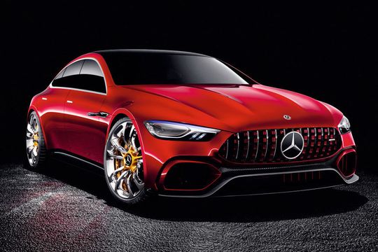 Der Mercedes-AMG GT Concept wurde in Genf vorgestellt. Der Mercedes-AMG GT Concept wurde in Genf vorgestellt.