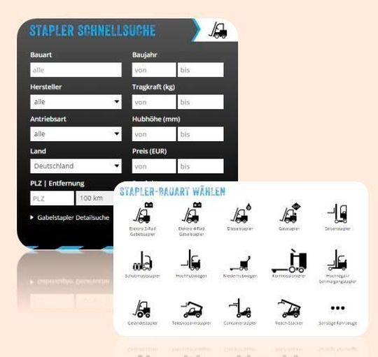 Der B2B-Onlinemarktplatz für Gabelstapler Supralift hat sich einen neuen Internetauftritt im Responsive Design gegönnt. Der B2B-Onlinemarktplatz für Gabelstapler Supralift hat sich einen neuen Internetauftritt im Responsive Design gegönnt.