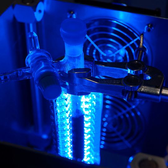 Photoreaktor zur Charakterisierung der photokatalytischen Wasserstoffherstellung Photoreaktor zur Charakterisierung der photokatalytischen Wasserstoffherstellung