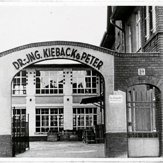 Altes Werk in Berlin Neukölln um 1940 Altes Werk in Berlin Neukölln um 1940