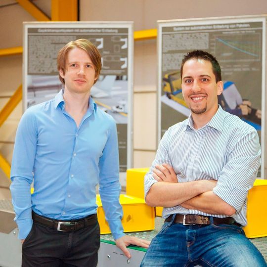 Erfinder der „Dock-and-go“-Lösung (v.l.): Dr. Andreas Wolfschluckner und Dr. Matthias Fritz. Erfinder der „Dock-and-go“-Lösung (v.l.): Dr. Andreas Wolfschluckner und Dr. Matthias Fritz.