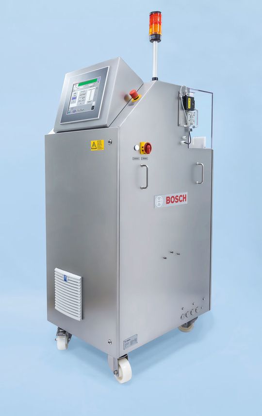 Bosch implementierte zum ersten Mal ein mobiles Füllsystem mit Peristaltikpumpe und PreVAS in China. Bosch implementierte zum ersten Mal ein mobiles Füllsystem mit Peristaltikpumpe und PreVAS in China.