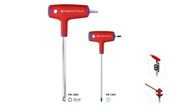 Beide Arbeitsweisen sind möglich: schnelles Drehen wie auch kraftvolles Schrauben.