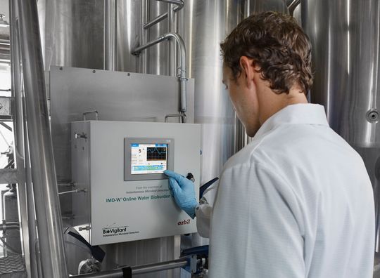 Der IMD-W von PMT Partikel-Messtechnik für die Detektion mikrobieller Kontamination in Echtzeit. Der IMD-W von PMT Partikel-Messtechnik für die Detektion mikrobieller Kontamination in Echtzeit.