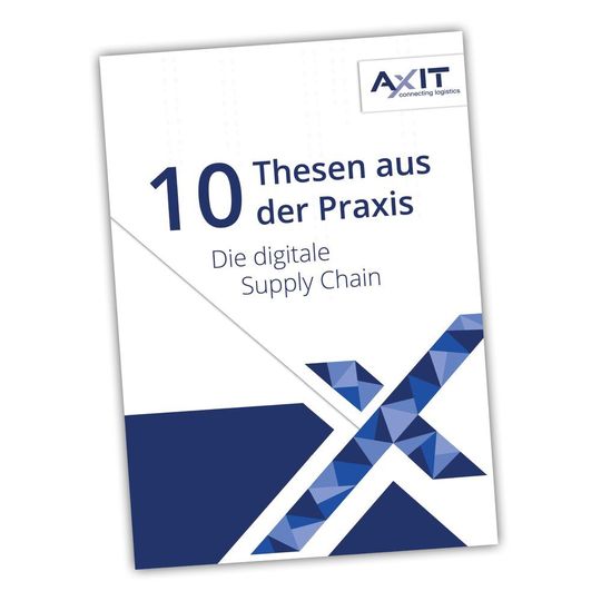 Dieses Axit-Thesenpapier, das zum kostenfreien Download bereitsteht, will die Auswirkungen der digitalen Transformation auf die Logistik herausstellen. Dieses Axit-Thesenpapier, das zum kostenfreien Download bereitsteht, will die Auswirkungen der digitalen Transformation auf die Logistik herausstellen.