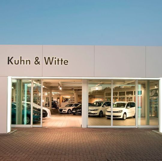 Kuhn & Witte heißt seine Gäste willkommen.