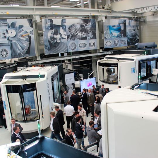 Die Maßnahmen zur Neuausrichtung wurden auf der letzten Hausausstellung von DMG Mori in Pfronten konkret. Die Maßnahmen zur Neuausrichtung wurden auf der letzten Hausausstellung von DMG Mori in Pfronten konkret.