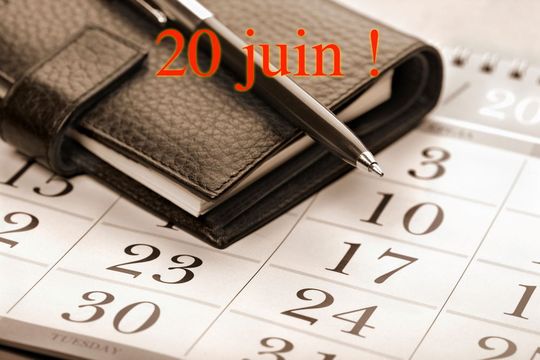 Mardi 20 juin 2017, une date à marquer au feutre dans l'agenda. Mardi 20 juin 2017, une date à marquer au feutre dans l'agenda.