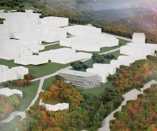 Das künftige M3-Forschungsinstitut soll auf dem Gelände des Universitätsklinikums auf dem Tübinger Schnarrenberg entstehen. Das Gebäude soll seinen Platz finden in unmittelbarer Nähe zu den Forschungsgebäuden der Neurowissenschaft und zur Medizinischen Universitätsklinik. Das künftige M3-Forschungsinstitut soll auf dem Gelände des Universitätsklinikums auf dem Tübinger Schnarrenberg entstehen. Das Gebäude soll seinen Platz finden in unmittelbarer Nähe zu den Forschungsgebäuden der Neurowissenschaft und zur Medizinischen Universitätsklinik.