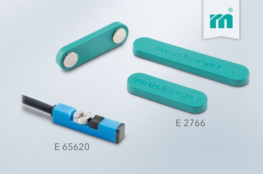 Neu im Produktangebot von Meusburger: Magnetfeldsensor und magnetischer Kabelhalter. Neu im Produktangebot von Meusburger: Magnetfeldsensor und magnetischer Kabelhalter.