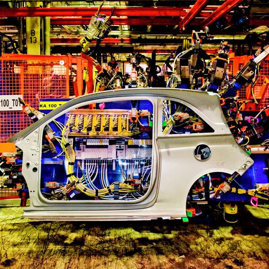 Die Auslastung der europäischen Autowerke ist deutlich gestiegen – dazu trägt auch der Opel Adam bei, der in Eisenach produziert wird. Die Auslastung der europäischen Autowerke ist deutlich gestiegen – dazu trägt auch der Opel Adam bei, der in Eisenach produziert wird.