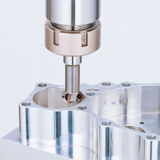 Le C-Cutter Mini est une fraise à chanfreiner de conception compacte pour avances ultrarapides. Le C-Cutter Mini est une fraise à chanfreiner de conception compacte pour avances ultrarapides.