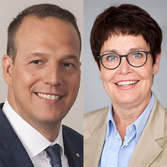 Seit April mit neuen Führungsaufgaben bei Toyota: Mario Köhler und Anke Temming.