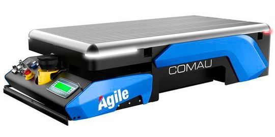 Eine leistungsfähige Software verarbeitet Transportaufträge für das „Agile1500“, stellt die Fahrzeuge bereit und überwacht die gesamte AGV-Flotte. Eine leistungsfähige Software verarbeitet Transportaufträge für das „Agile1500“, stellt die Fahrzeuge bereit und überwacht die gesamte AGV-Flotte.