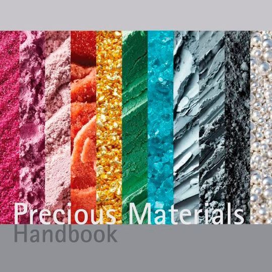 Ulla Sehrt, Matthias Grehl: Precious Materials Handbook, Vogel Buchverlag Würzburg, 576 Seiten, ISBN 978-3-8343-3259-2, 89 Euro. Ulla Sehrt, Matthias Grehl: Precious Materials Handbook, Vogel Buchverlag Würzburg, 576 Seiten, ISBN 978-3-8343-3259-2, 89 Euro.