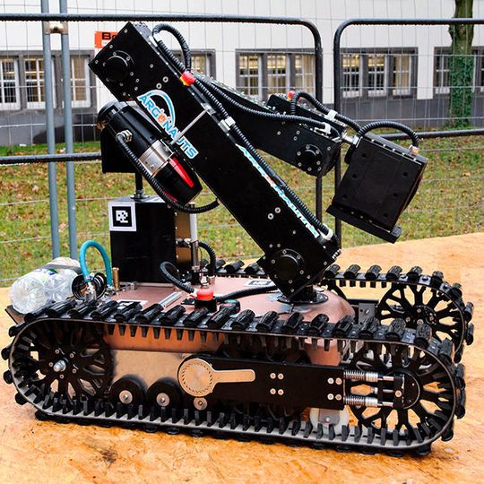 Der Argonaut ist heute der weltweit erste autonome Inspektionsroboter mit offizieller Atex-Zertifizierung. Der Argonaut ist heute der weltweit erste autonome Inspektionsroboter mit offizieller Atex-Zertifizierung.
