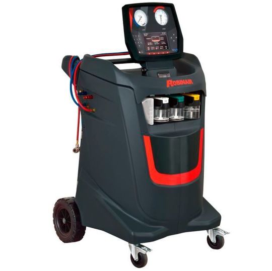 Die neuen Klimaservicegeräte von Robinair – wie das AC1x34-7i – lassen sich per App kontrollieren.