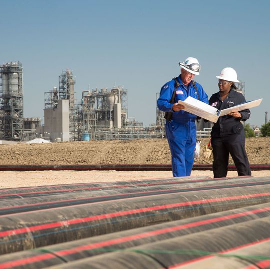 Exxon Mobil is expanding its Mont Belvieu, Texas polyethylene plant to produce more high performance premium plastics for export to global markets. Exxon Mobil is expanding its Mont Belvieu, Texas polyethylene plant to produce more high performance premium plastics for export to global markets.