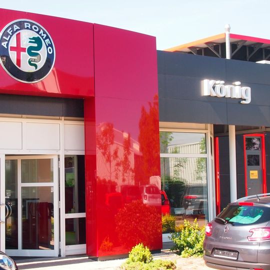 Die neue König-Filiale in der Warthestraße 17. Die neue König-Filiale in der Warthestraße 17.