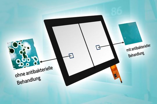 Antibakterielle Schutzscheiben: töten bis zu 99% der Bakterien ab Antibakterielle Schutzscheiben: töten bis zu 99% der Bakterien ab