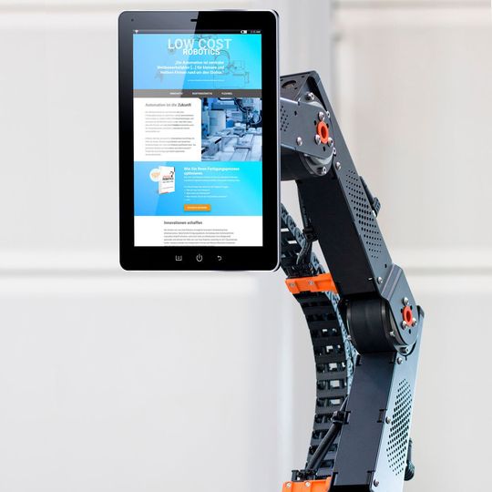 Wie einfach der Einstieg in die kostengünstige Automatisierung ist, das zeigt die neue Webseite www.Low-Cost-Robotics.de Wie einfach der Einstieg in die kostengünstige Automatisierung ist, das zeigt die neue Webseite www.Low-Cost-Robotics.de