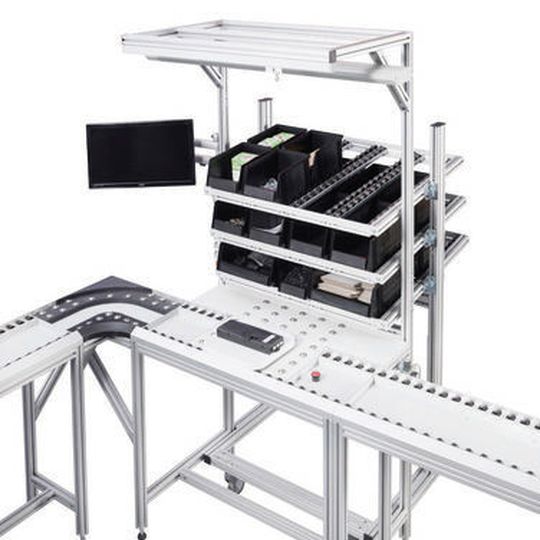 Mit dem FiFo-Wagen (First-in-First-out) ergänzt Treston das umfassende Zubehör seiner modularen Materialflusslösung ModuLine um eine weitere Komponente und bietet damit ein vielseitiges Arbeitsplatzsystem, das teilautomatisierte Herstellungsprozesse optimiert und verschlankt.