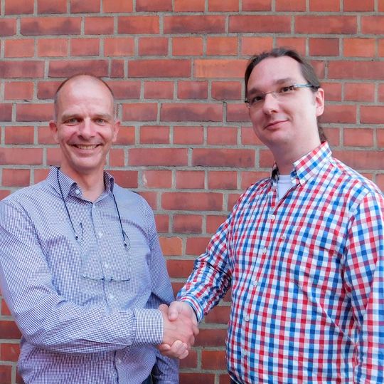 Dirk Steinhauer (links) und Torsten Hildebrandt (rechts) übernehmen gemeinsam die Leitung des neuen Standortes von Simplan in Bremen. Dirk Steinhauer (links) und Torsten Hildebrandt (rechts) übernehmen gemeinsam die Leitung des neuen Standortes von Simplan in Bremen.