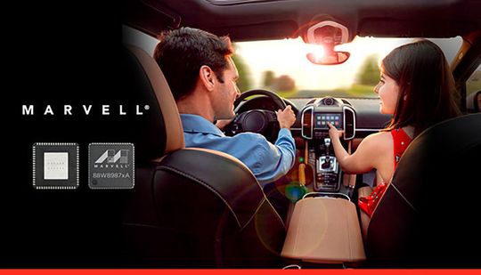 Marvell erweitert sein Angebot an Ethernet- und Automotive-Funkanbindungslösungen um die 4. Generation von Funk-ICs für fortschrittliche Infotainment-, Telematik- und WiFi-Gateways im vernetzten Auto. Marvell erweitert sein Angebot an Ethernet- und Automotive-Funkanbindungslösungen um die 4. Generation von Funk-ICs für fortschrittliche Infotainment-, Telematik- und WiFi-Gateways im vernetzten Auto.