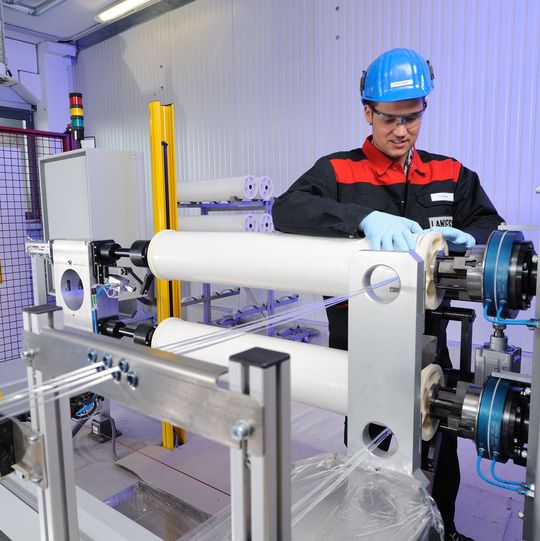 Die neuen Membranelemente sollen bsi zu vier Prozent Energie einsparen. Die neuen Membranelemente sollen bsi zu vier Prozent Energie einsparen.