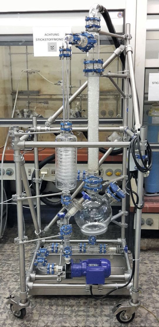 Abb. 2: Der 10-Liter-Gaswäscher