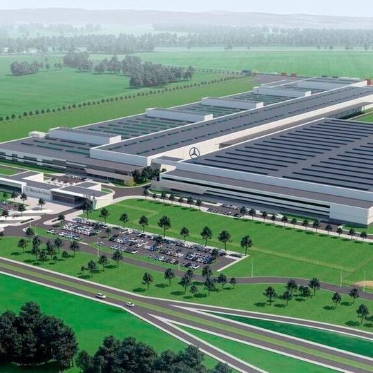 Das Bild zeigt, wie das Werk in Polen künftig aussehen soll. Das Bild zeigt, wie das Werk in Polen künftig aussehen soll.