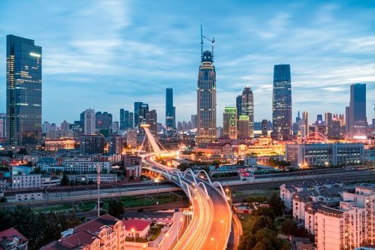 Die nordchinesische Industriestadt Tianjin soll zu einer Smart City entwickelt werden und die Bosch-Gruppe ist daran beteiligt. Die nordchinesische Industriestadt Tianjin soll zu einer Smart City entwickelt werden und die Bosch-Gruppe ist daran beteiligt.