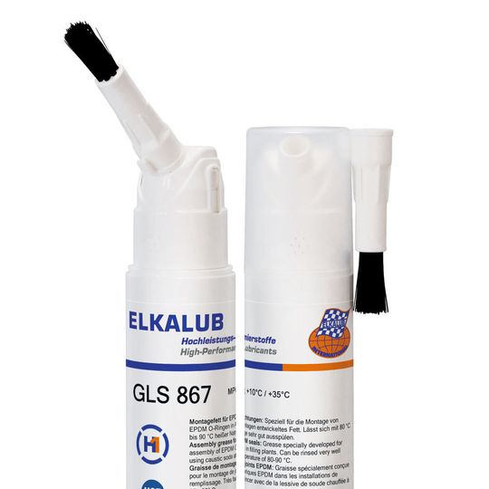 Pinseldose ohne Treibgas: Elkalub will seinen Kunden damit ein sauberes, punktgenaues und sparsames Auftragen ausgewählter Schmiertsoffe ermöglichen.