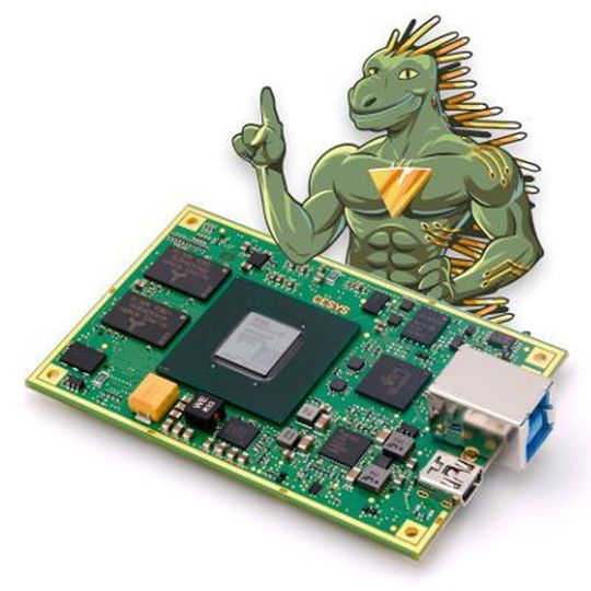 Autark funktionstüchtiges FPGA Modul auf Basis eines Xilinx Artix-7: Das EFM-03 BeastBoard von Cesys. Autark funktionstüchtiges FPGA Modul auf Basis eines Xilinx Artix-7: Das EFM-03 BeastBoard von Cesys.
