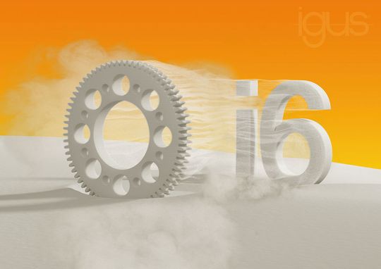 Le nouveau matériau FSL iglidur I6 convient tout particulièrement à la fabrication additive de roues dentées et a une résistance à l'usure au moins six fois supérieure à celle des matériaux standard du marché. Le nouveau matériau FSL iglidur I6 convient tout particulièrement à la fabrication additive de roues dentées et a une résistance à l'usure au moins six fois supérieure à celle des matériaux standard du marché.