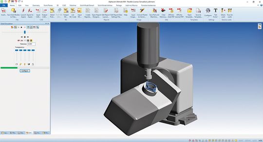 Chaque module intègre Alphaedit pour l’édition et la transmission de vos programmes CNC. Chaque module intègre Alphaedit pour l’édition et la transmission de vos programmes CNC.