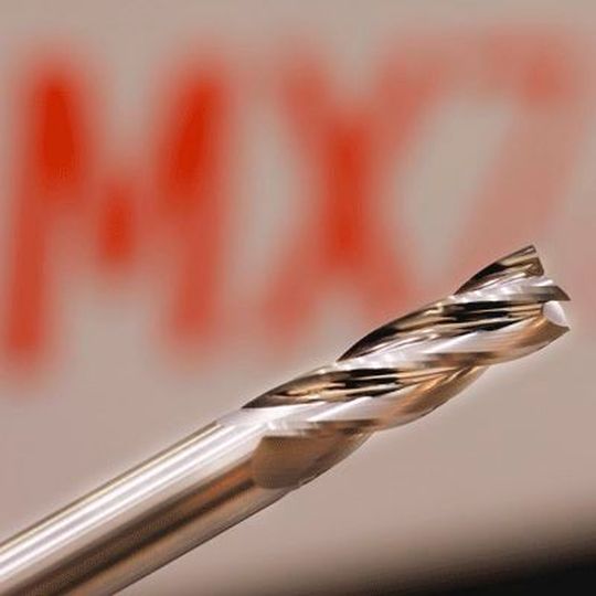 A better surface finish on the flute prevents the swarf from sticking onto the flute face of the tool while reducing the amount of heat that is generated when machining. A better surface finish on the flute prevents the swarf from sticking onto the flute face of the tool while reducing the amount of heat that is generated when machining.